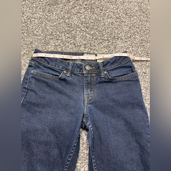 All Saints Y2K Ashby Blue Medium Wash Low Rise Skinny Size 24 motorcycle punk - Picture 10 of 12